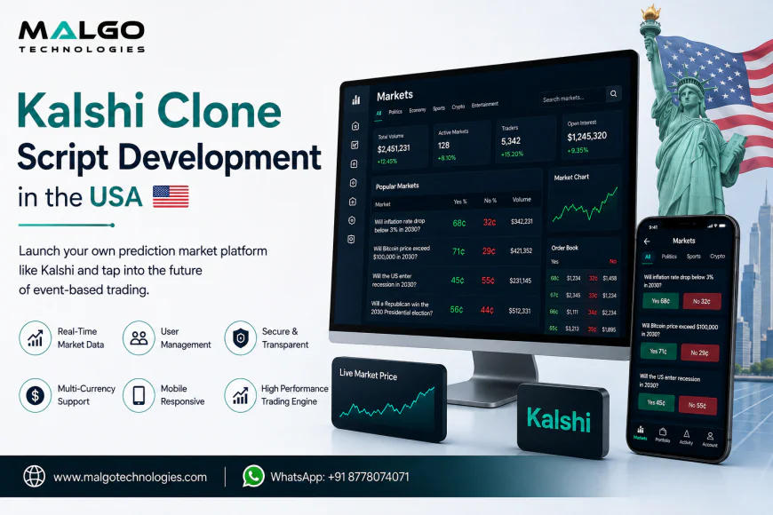 How to Build a Kalshi Clone Script in the USA for a Prediction Market Business