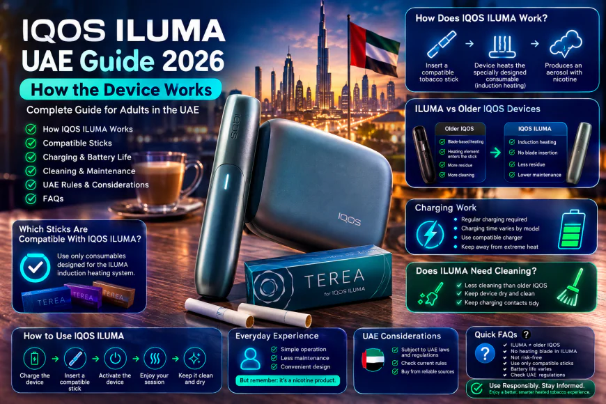 IQOS ILUMA UAE Guide 2026: How the Device Works