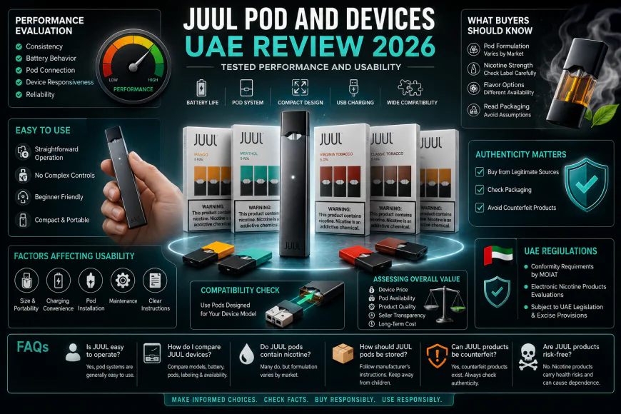 JUUL Pod and Devices UAE Review 2026: Tested Performance and Usability