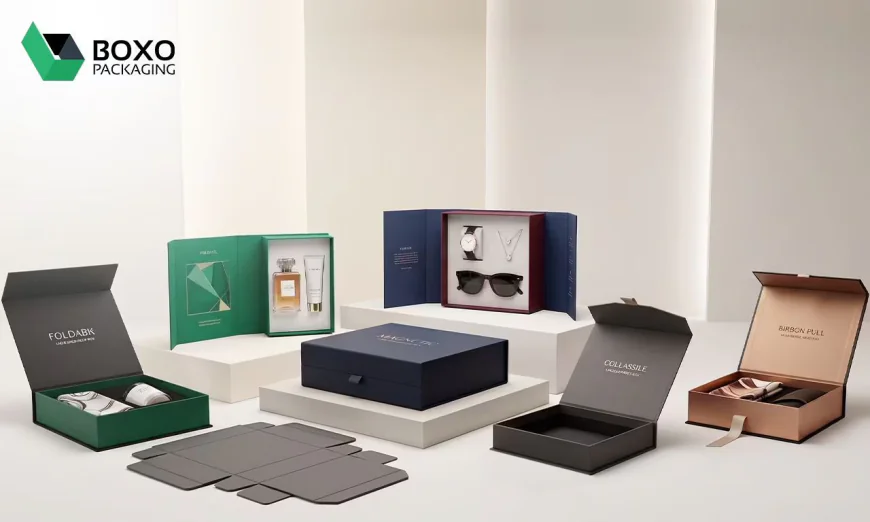 The Elegance and Utility of Collapsible Rigid Boxes in Modern Retail