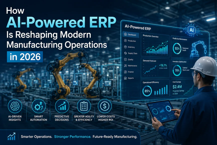 How AI-Powered ERP Is Reshaping Modern Manufacturing Operations in 2026