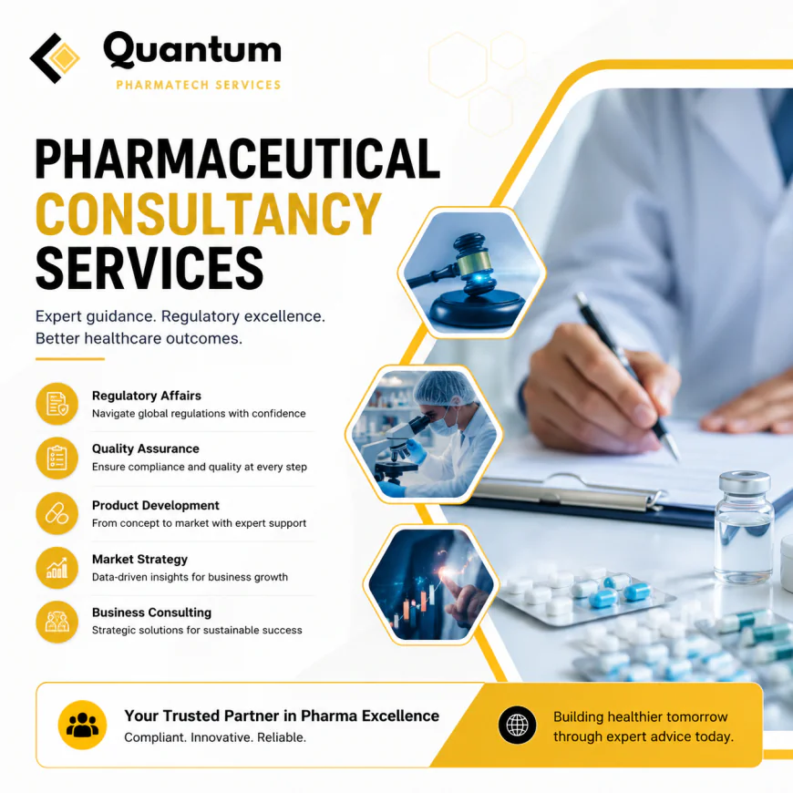 Pharmaceutical Consultancy Services: Supporting Growth, Compliance, and Innovation