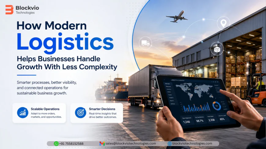HOW MODERN LOGISTICS HELPS BUSINESSES HANDLE GROWTH WITH LESS COMPLEXITY
