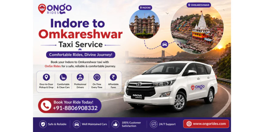 Indore to Omkareshwar Taxi | Comfortable Temple Trip