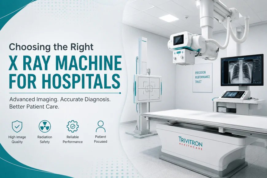 Choosing the Right X Ray Machine for Hospitals: A Guide to Reliable Medical Imaging