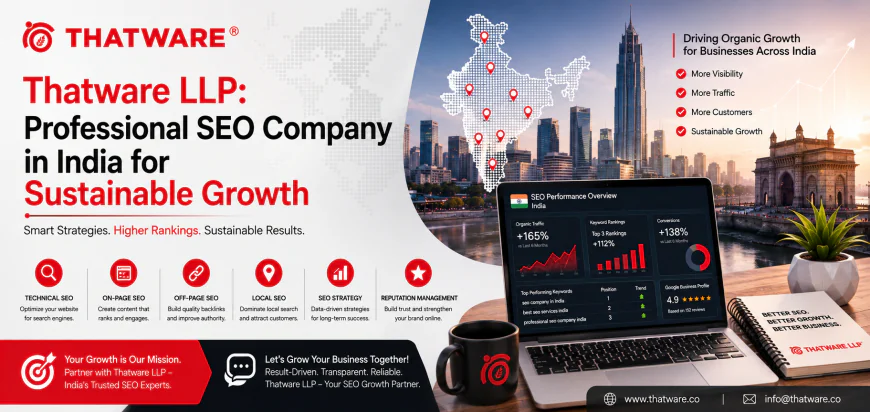 Thatware LLP: Professional SEO Company in India for Sustainable Growth