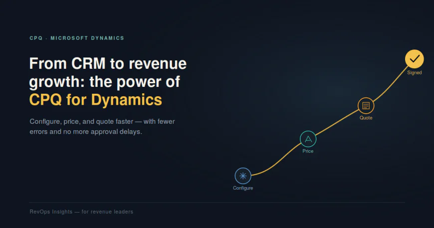 From CRM to Revenue Growth: The Power of CPQ for Microsoft Dynamics