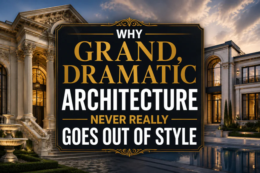 Why Grand, Dramatic Architecture Never Really Goes Out of Style