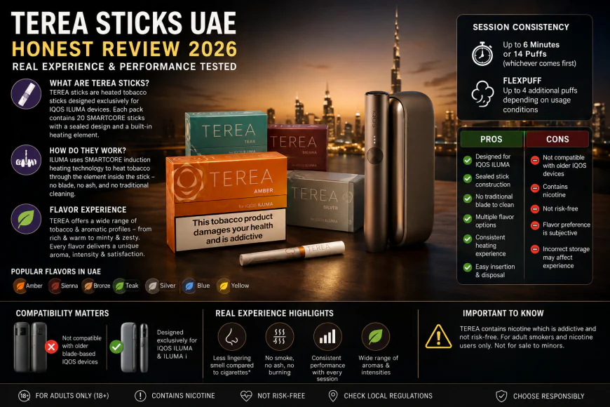 TEREA Sticks UAE Honest Review 2026: Real Experience and Performance Tested