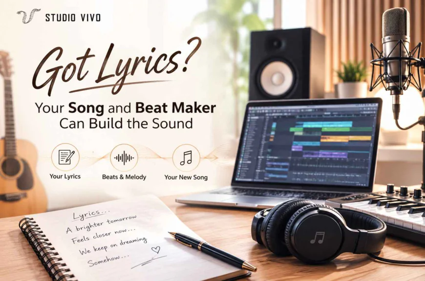 Got Lyrics? Your Song and Beat Maker Can Build the Sound