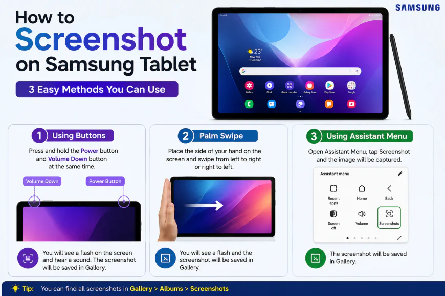 How to Screenshot on Samsung Tablet: Complete Step-by-Step Guide