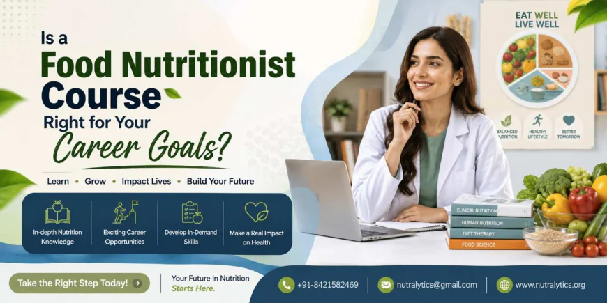 Is a Food Nutritionist Course Right for Your Career Goals?