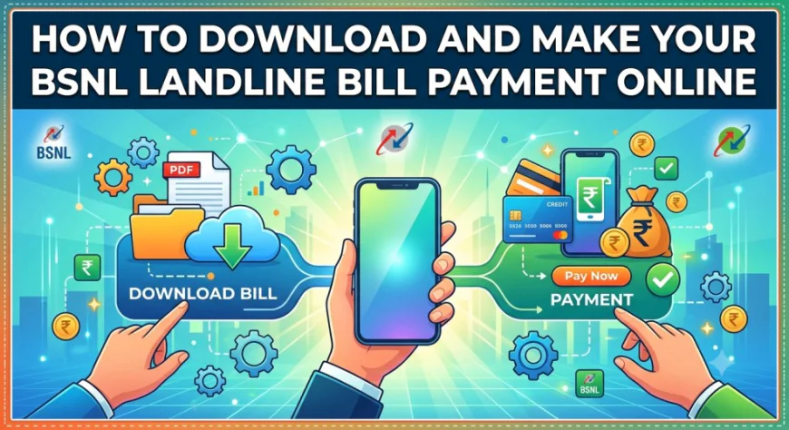 How To Download And Make Your BSNL Landline Bill Payment Online
