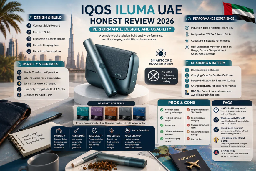 IQOS ILUMA UAE Honest Review 2026: Performance, Design, and Usability