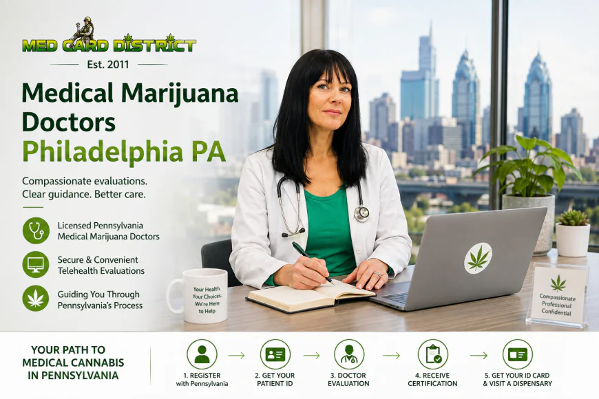 Medical Marijuana Doctors Philadelphia PA: A Patient’s Roadmap From Questions to Certification