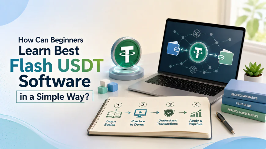How Can Beginners Learn Best Flash USDT Software in a Simple Way