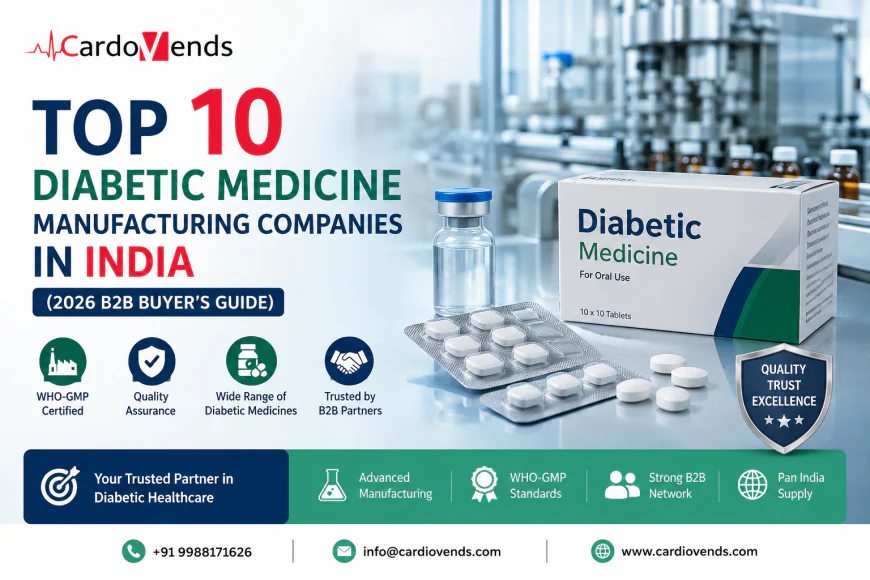 Top 10 Diabetic Medicine Manufacturing Companies in India (2026 B2B Buyer's Guide)