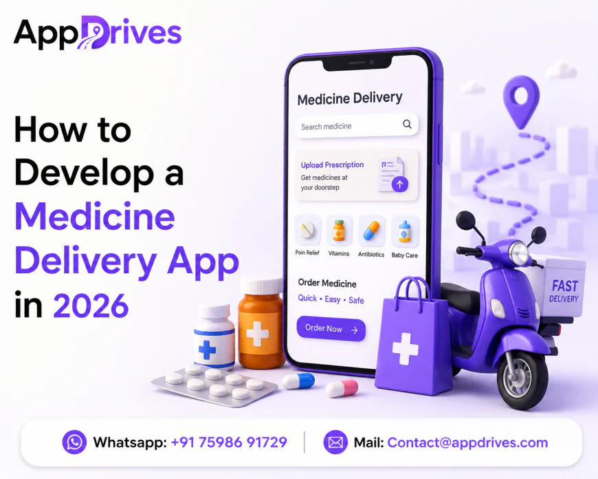How to Develop a Medicine Delivery App in 2026