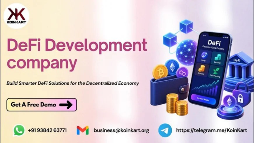 How to Select the Right DeFi Development Company