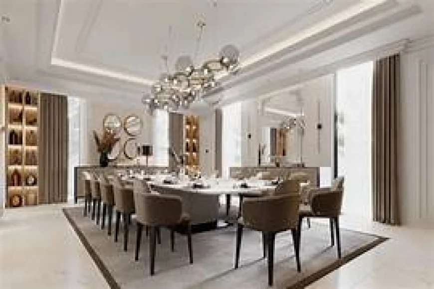 Dining Room Interior Design Services for Elegant and Functional Dining Spaces