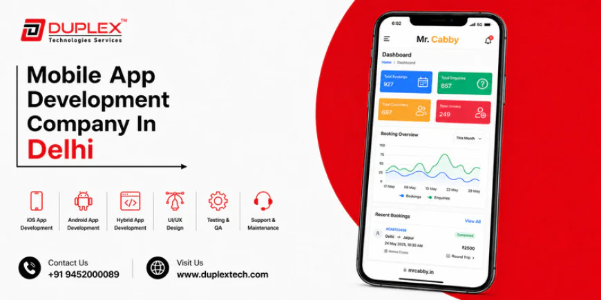 Mobile App Development Company in Delhi for E-Commerce Growth