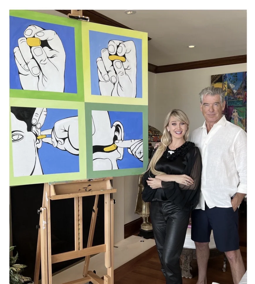 Why a Painting of Yellow Earplugs Means So Much to Marina Acton
