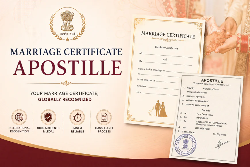 How to Get Marriage Certificate Apostille in India