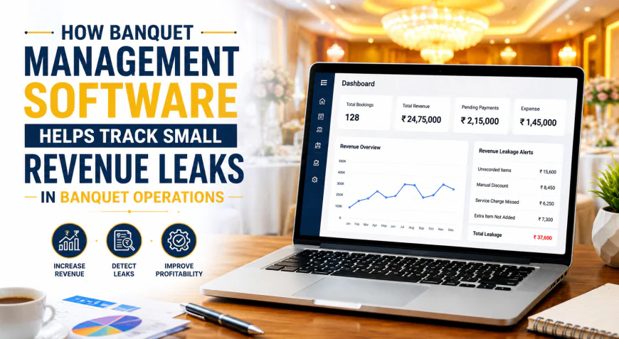 How Banquet Management Software Helps Track Small Revenue Leaks in Banquet Operations