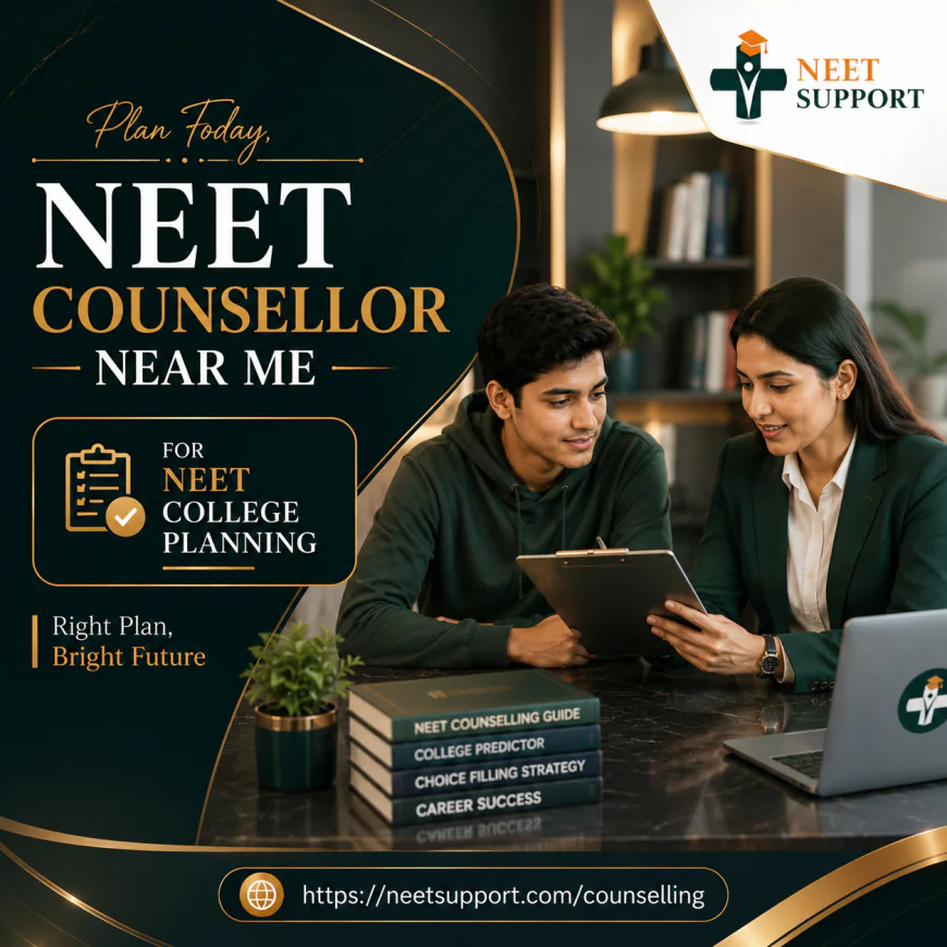 NEET Counsellor Near Me for NEET College Planning
