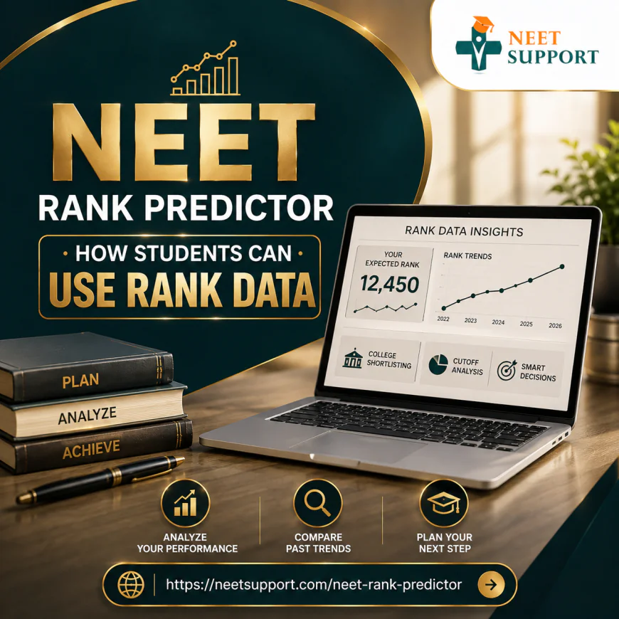 NEET Rank Predictor: How Students Can Use Rank Data