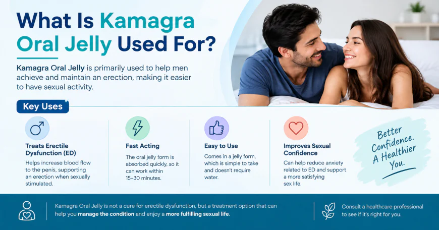 What Is Kamagra Oral Jelly Used For? Uses & Safety