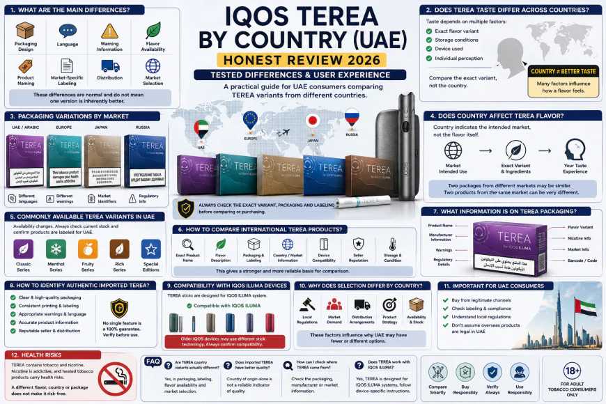 IQOS TEREA by Country UAE Honest Review: Tested Differences and User Experience