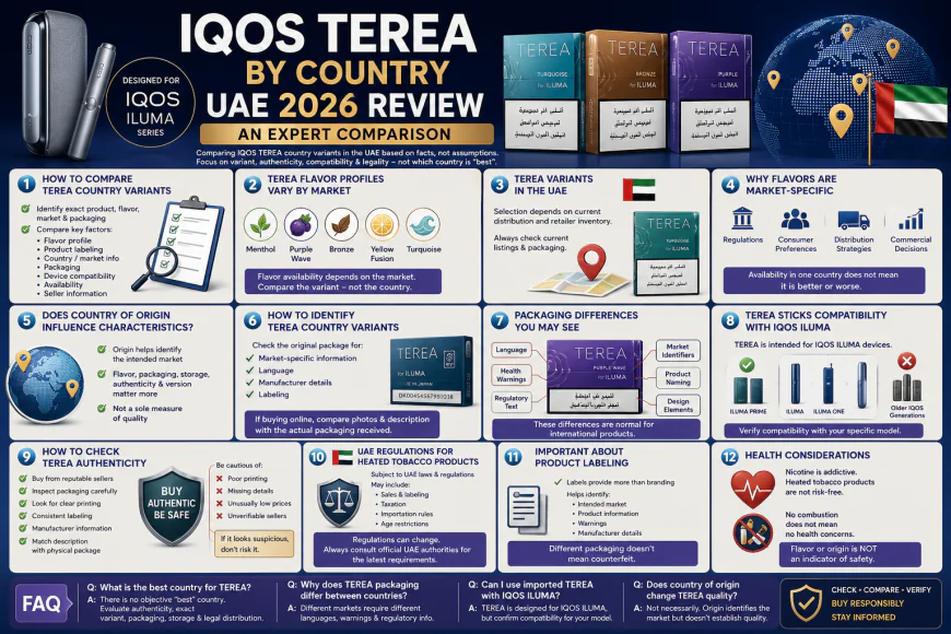 IQOS TEREA by Country UAE 2026 Review: An Expert Comparison
