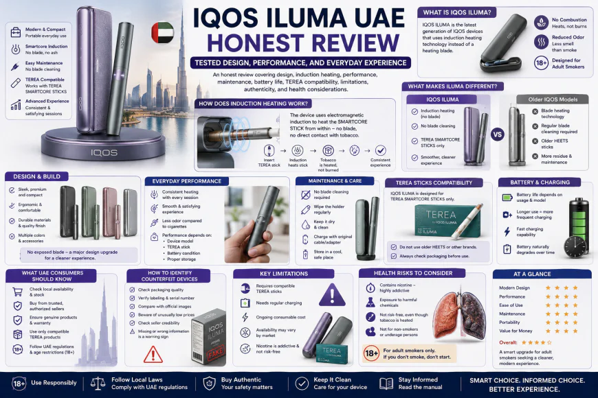 IQOS ILUMA UAE Honest Review: Tested Design, Performance, and Everyday Experience