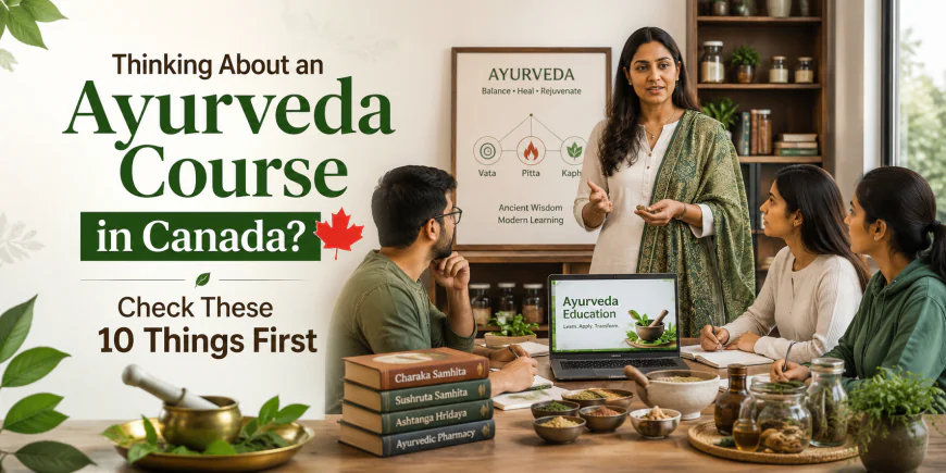 10 Things to Check Before Choosing an Ayurveda Course in Canada