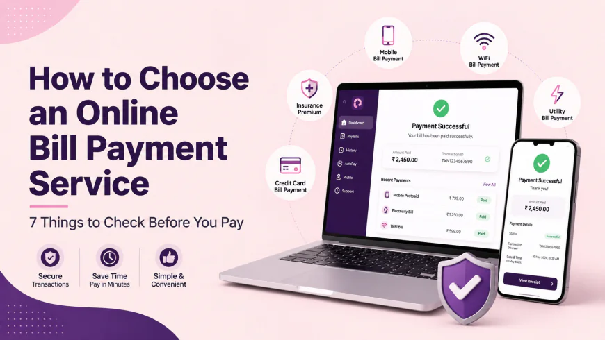 How to Choose an Online Bill Payment Service: 7 Things to Check Before You Pay