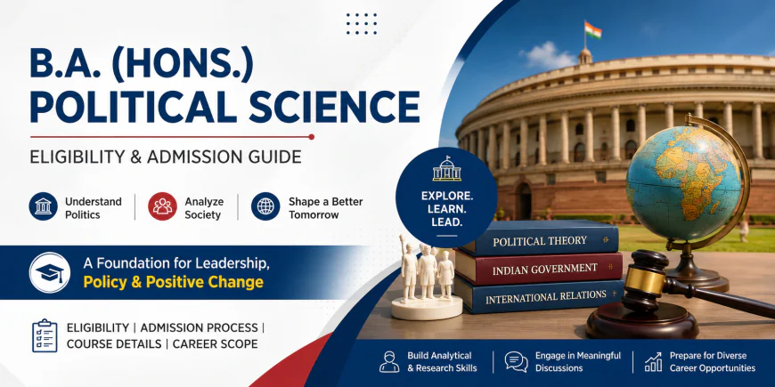 B.A. (Hons.) Political Science Eligibility & Admission Guide