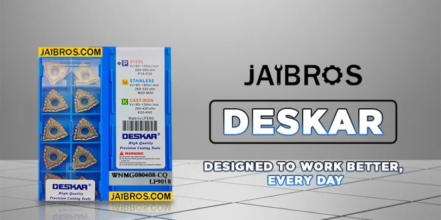 Choosing the Right Deskar Inserts for Different Machining