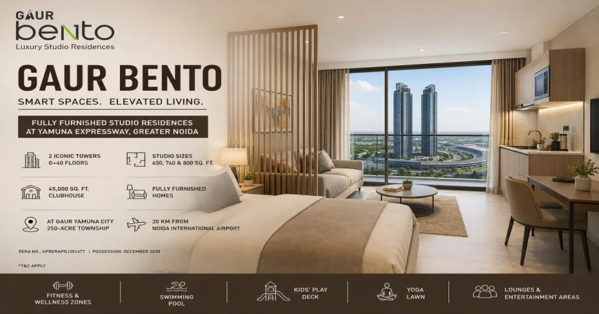 Gaur Bento: A Guide to Studio Apartment Living