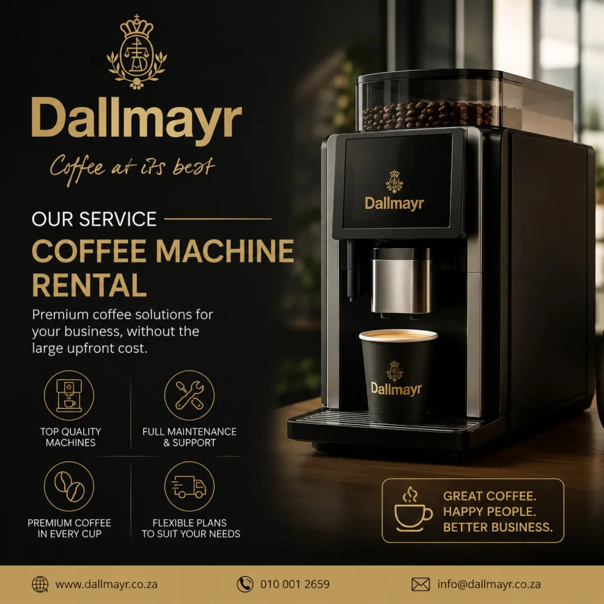 How Does Coffee Machine Rental Work in South Africa?