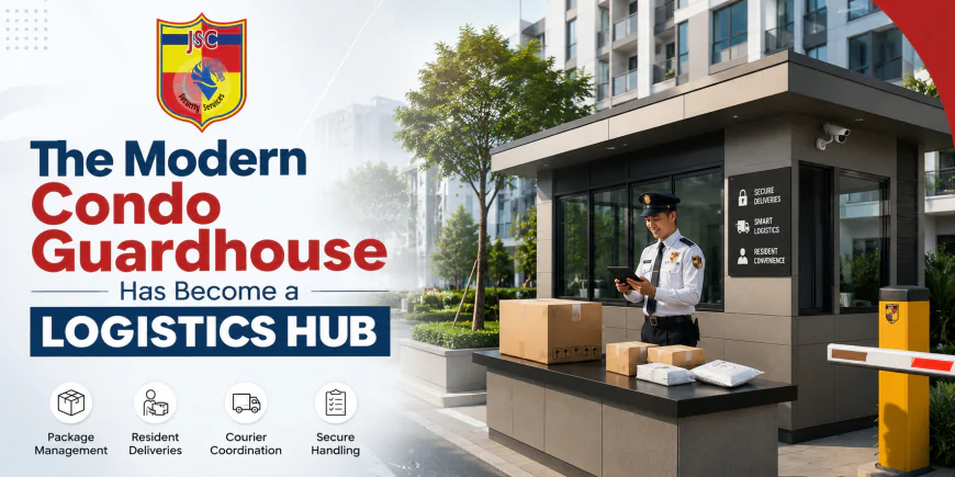 The Modern Condo Guardhouse Has Become a Logistics Hub