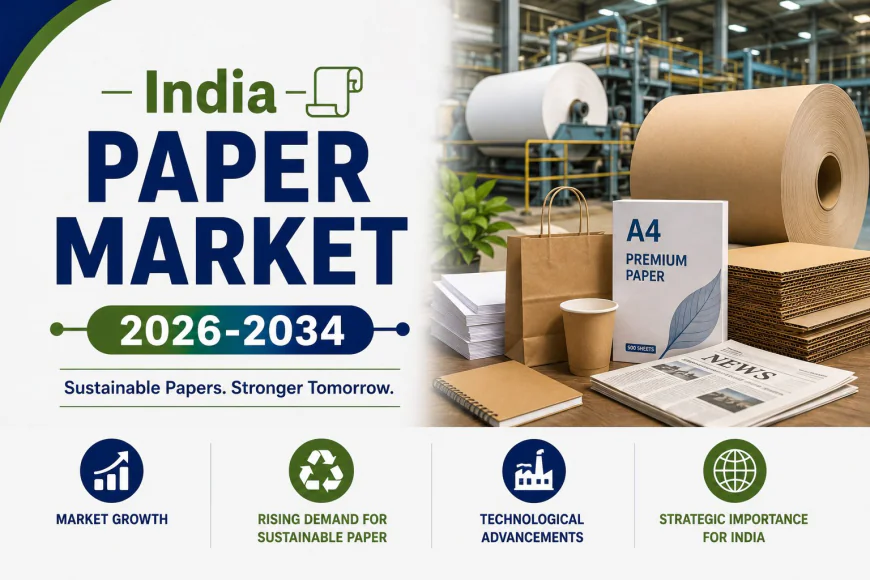 India Paper Market 2026–2034: Industry Transformation, Demand Trends, Sustainability & High-Growth Opportunities