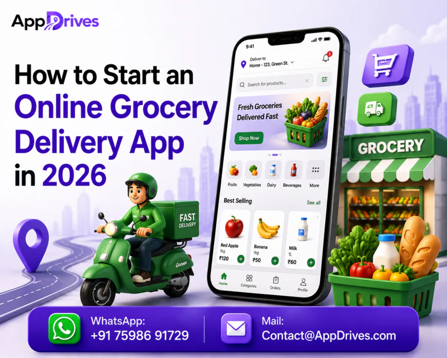 How to Start an Online Grocery Delivery App in 2026