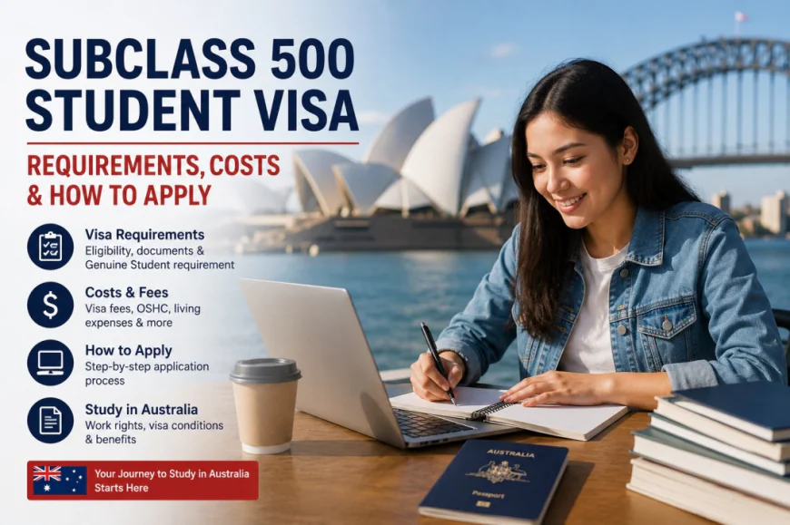 Subclass 500 Student Visa: Requirements, Costs & How to Apply