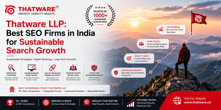 Thatware LLP: Best SEO Firms in India for Sustainable Search Growth