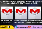 Buy/Sell Gmail Accounts | 05 Top Websites Guide