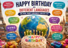 Happy Birthday in Different Languages: 50+ Unique Wishes From Around the World