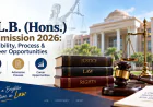 LL.B. (Hons.) Admission 2026: Eligibility, Process & Career Opportunities
