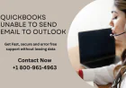 Fix QuickBooks Unable to Send Email to Outlook