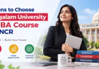 Top Reasons to Choose K.R. Mangalam University for an MBA course in Delhi NCR